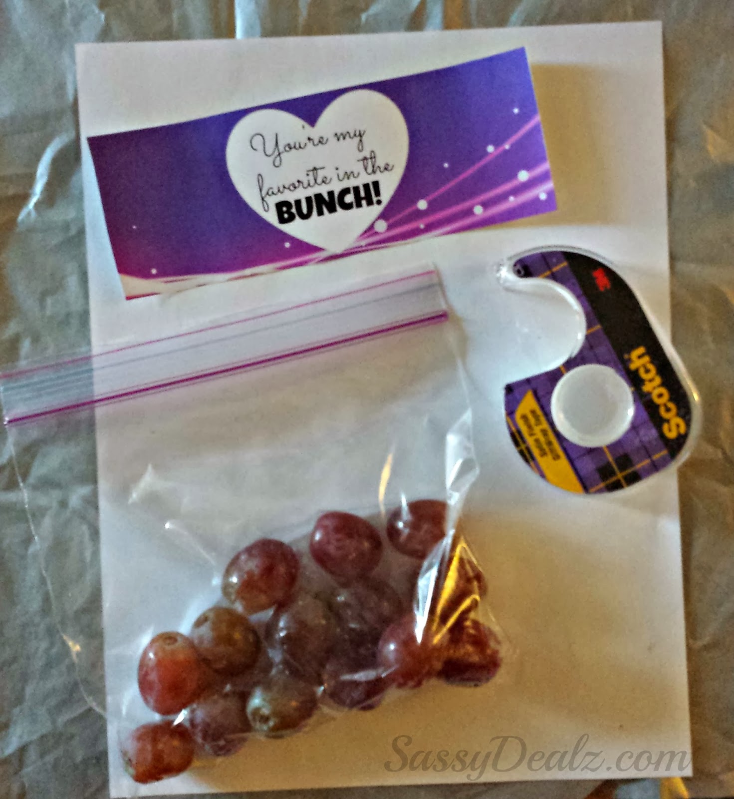 grapes valentine day gift diy