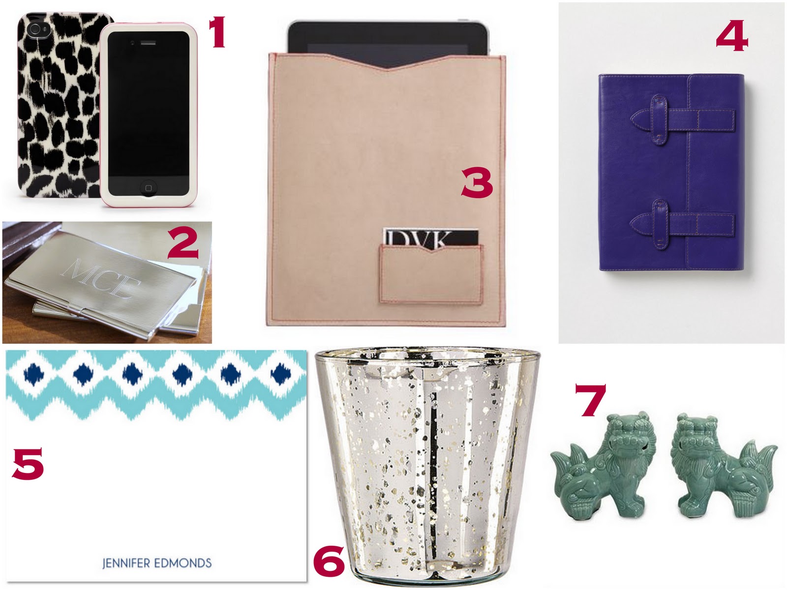 Personalized christmas gifts portfolio portfolios teal bold pad padfolios personalizationmall Christmas Gift Guide-Part 3 (For the Businesswoman)