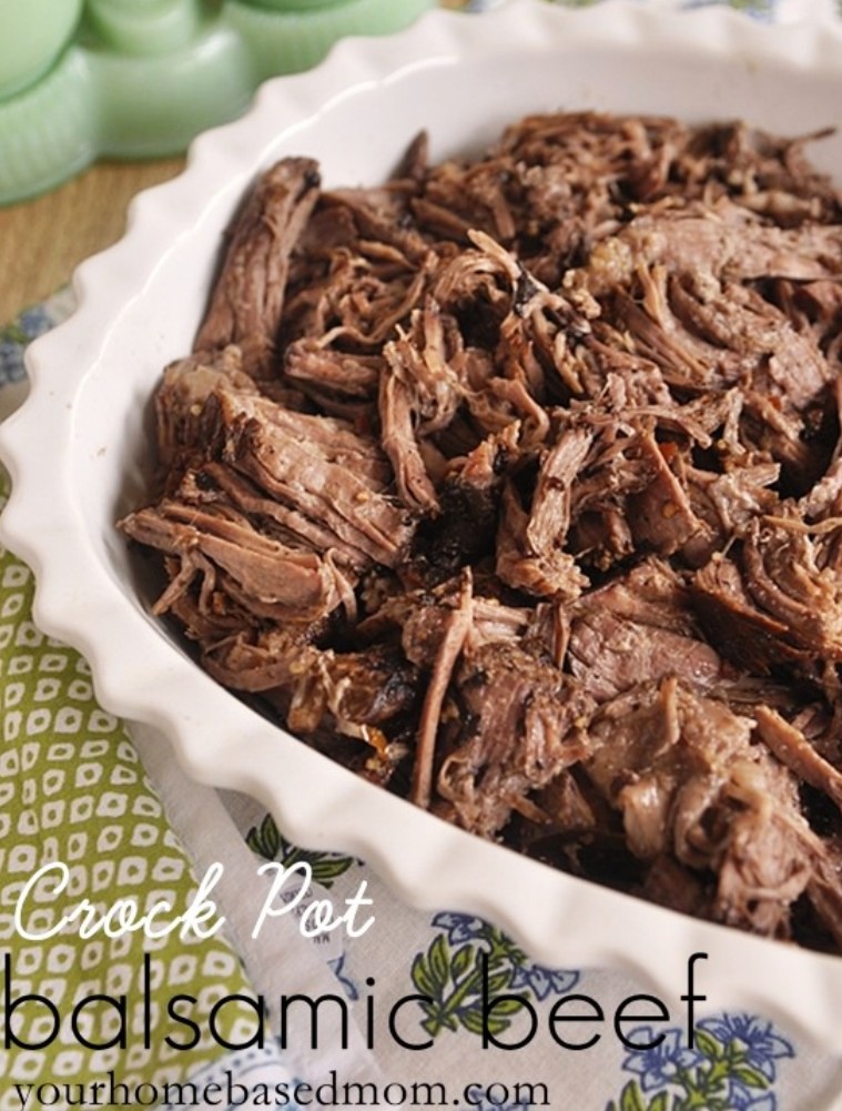 The Bestest Recipes Online Crock Pot Balsamic Beef