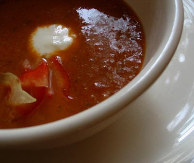 Red Pepper and Tomato Soup