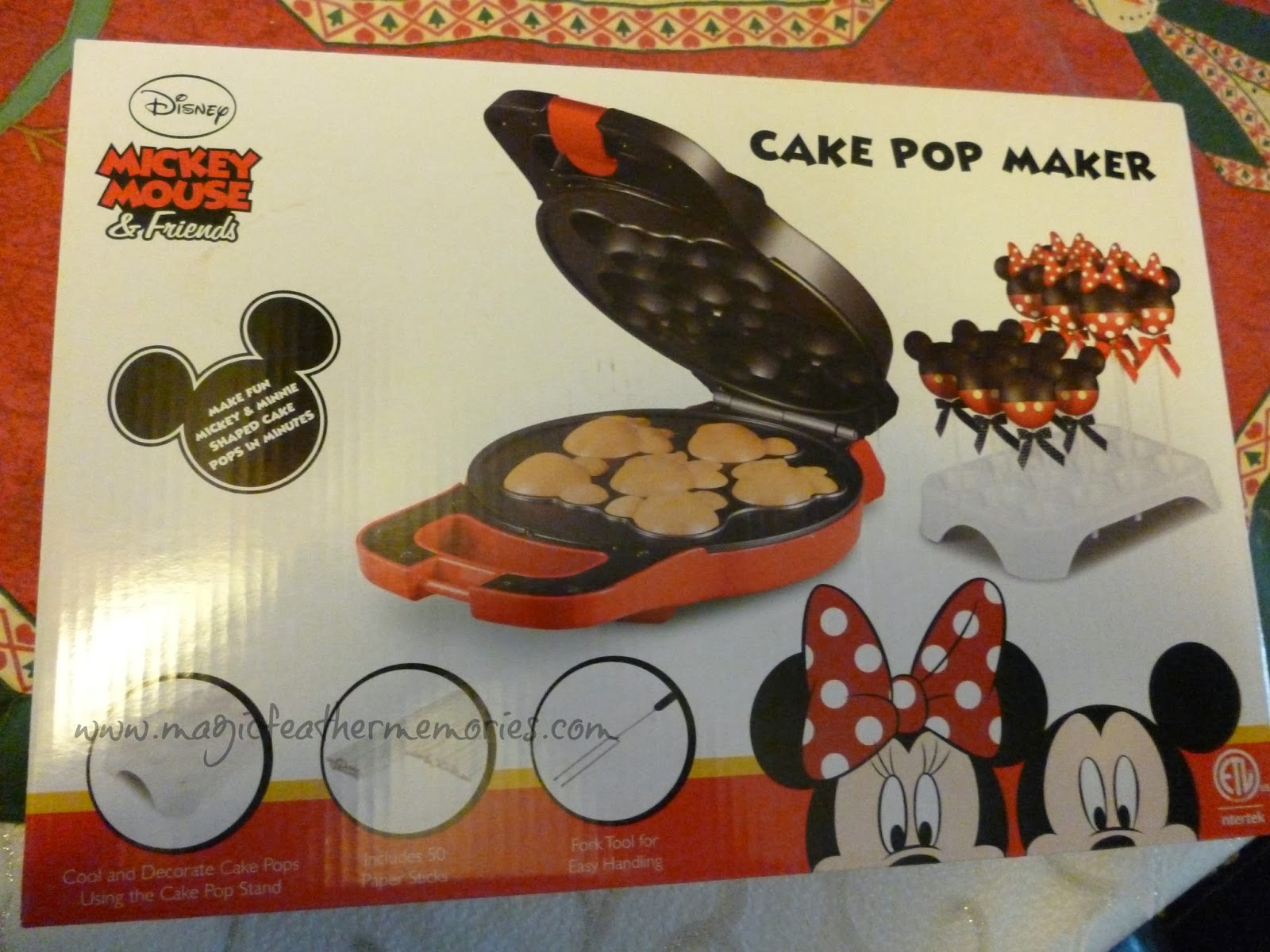 Minnie Mouse Face Disney Waffle Maker