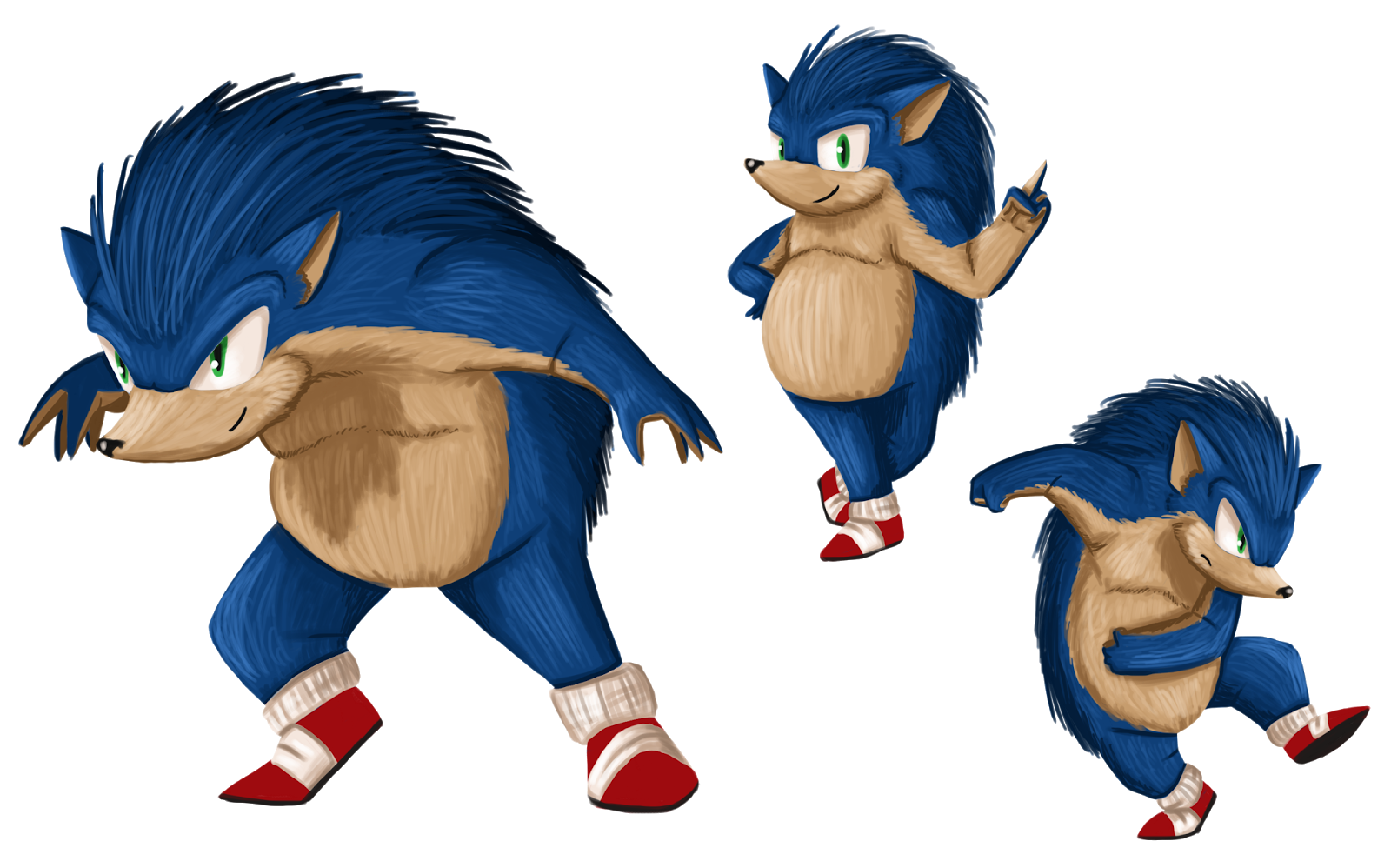 Sean Gannon MA Games Design: Character Redesign #4: Sonic the Hedgehog
