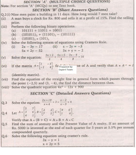 intermediate 2 maths papers intermediate 2 maths papers
