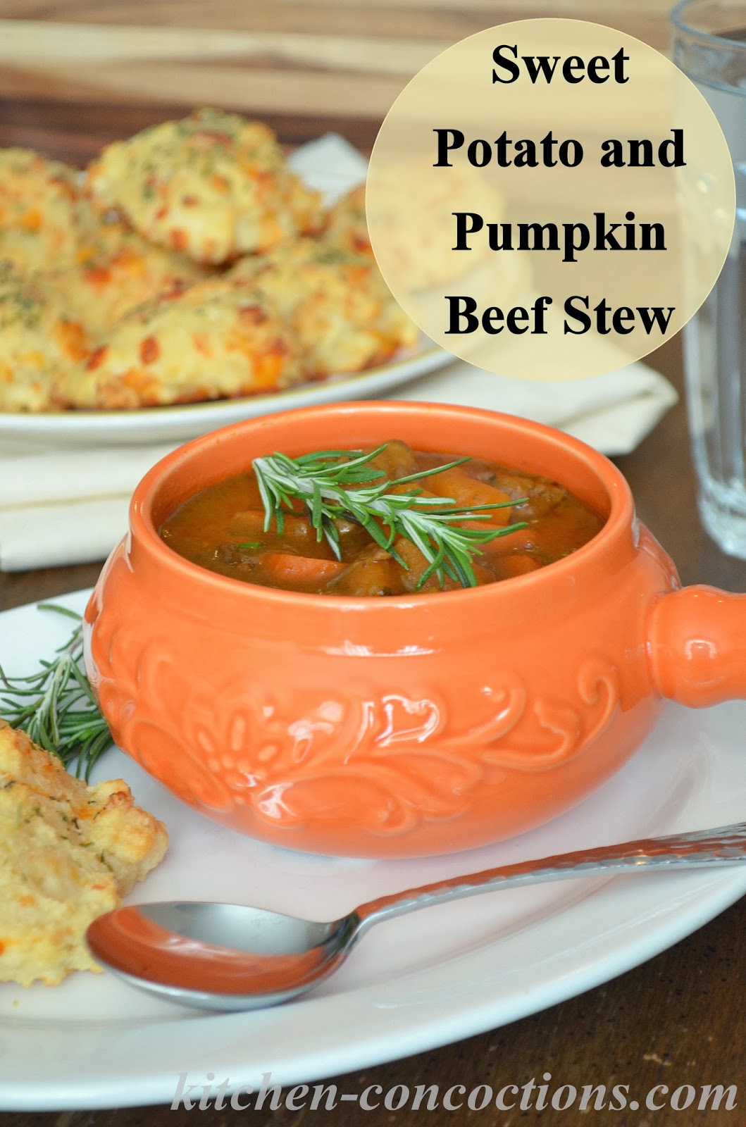 Slow Cooker Sweet Potato and Pumpkin Beef Stew Kitchen Concoctions