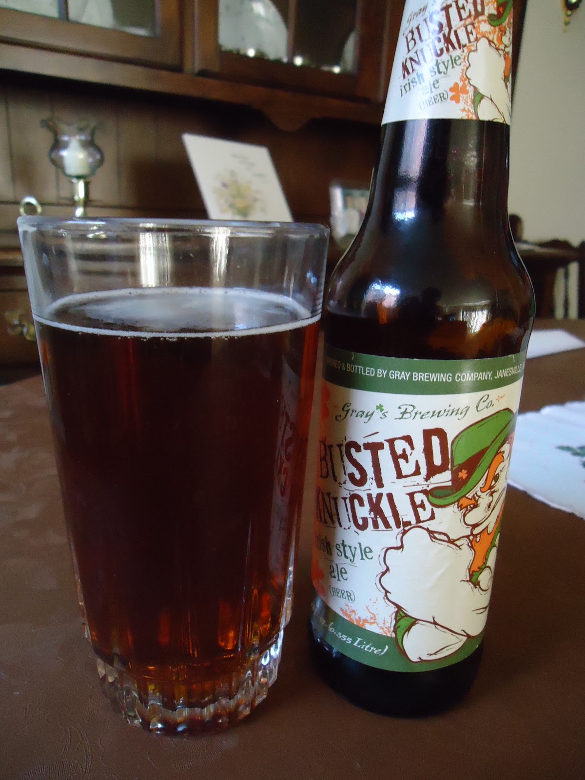 The Pittsburgh Beer Snob Beer Review Busted Knuckle Irish Ale