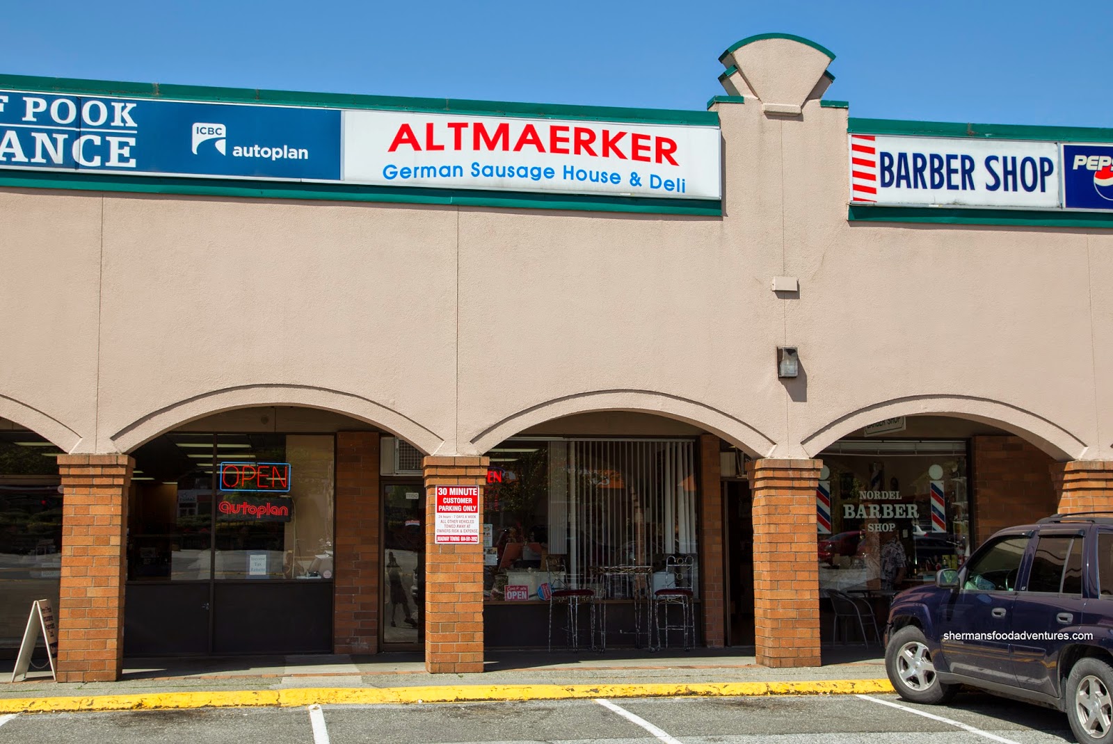 Sherman's Food Adventures Altmaerker German Sausage House and Deli