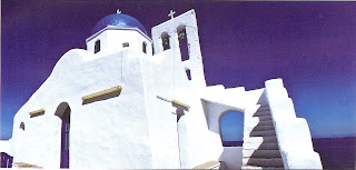 10. Ο Ιερός Ναός του Αγίου Σώζοντος στο ομώνυμο ακρωτήριο της Σίφνου, στη βορειοανατολική ακτή του νησιού. Ο ναός και το ακρωτήριο είναι γνωστά με την προσωνυμία Άγιος Σώστης.