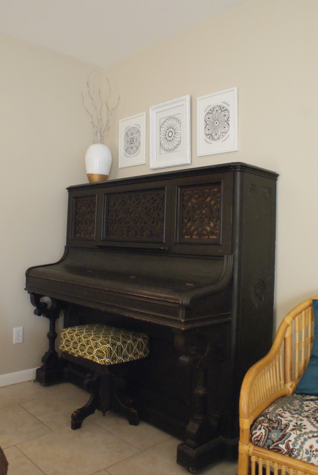 Nikkis' Nacs Art Above the Piano