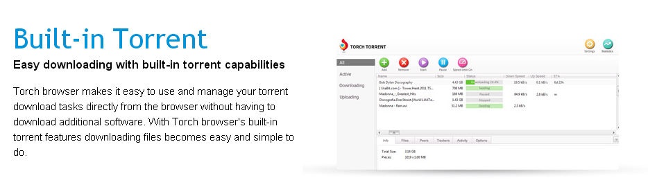 Torch Brwoser All in one Torch Brwoser All in one