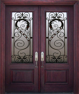 Cool Front Doors on The Home With An Iron Door  Benefits Of Iron Doors