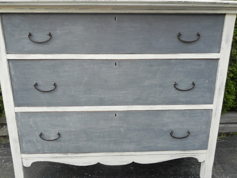 THE UPHOLSTER'S WIFE A Favourite Antique Dresser on wheels