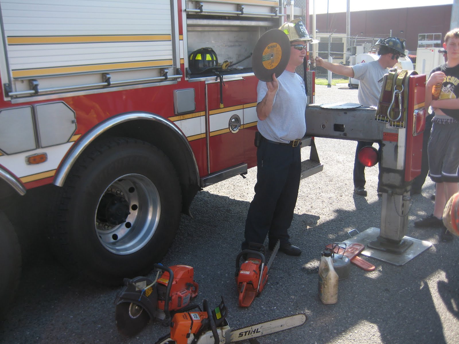 Concord High School Fire Academy Ventilation Practicals at Concord