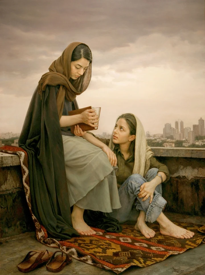 Iman Maleki 1976 | Iranian Realist painter Iman Maleki 1976 | Iranian Realist painter