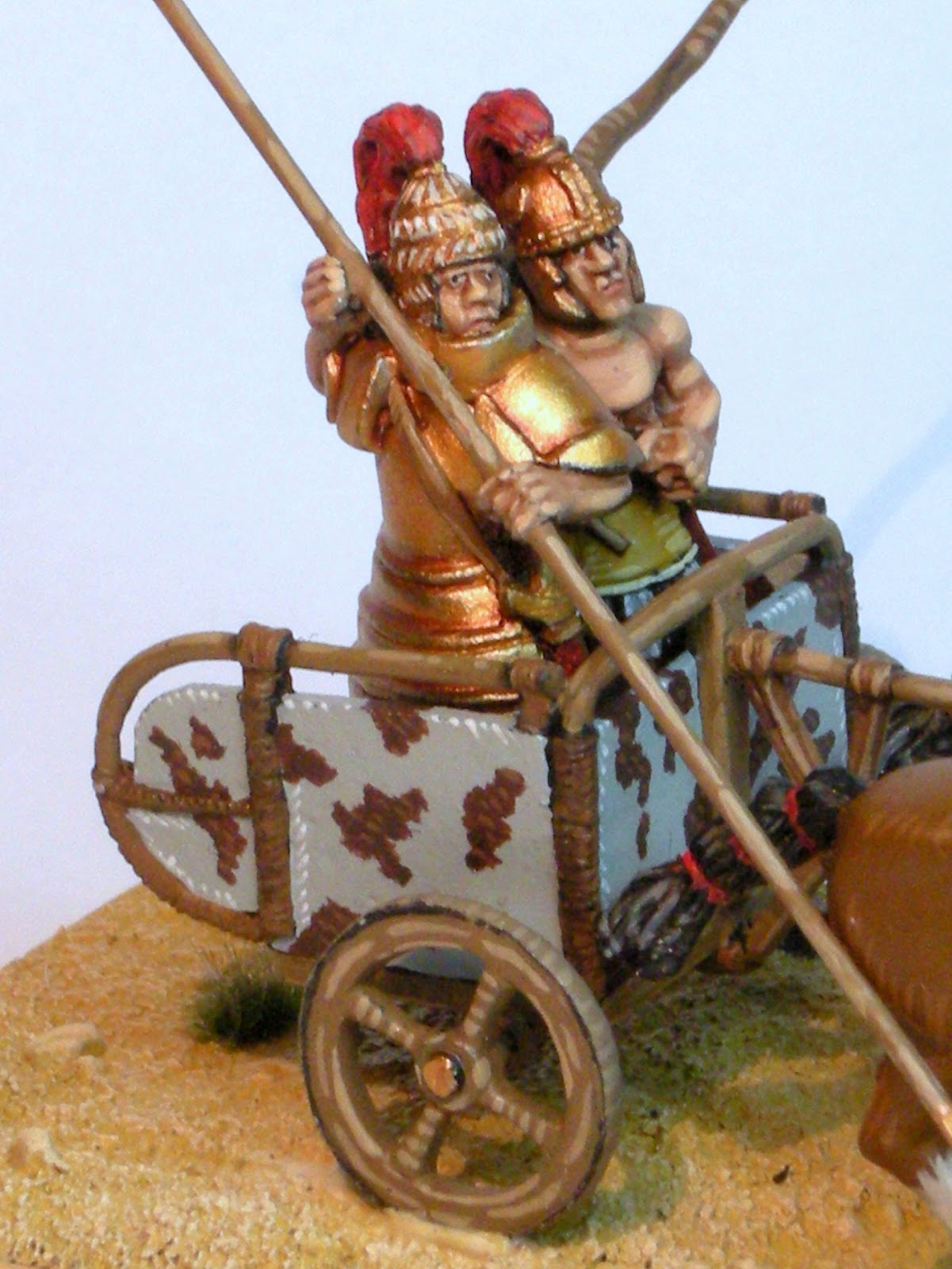 Ubique Bronze Age Chariot, Wargames Foundry Part 1 of 2
