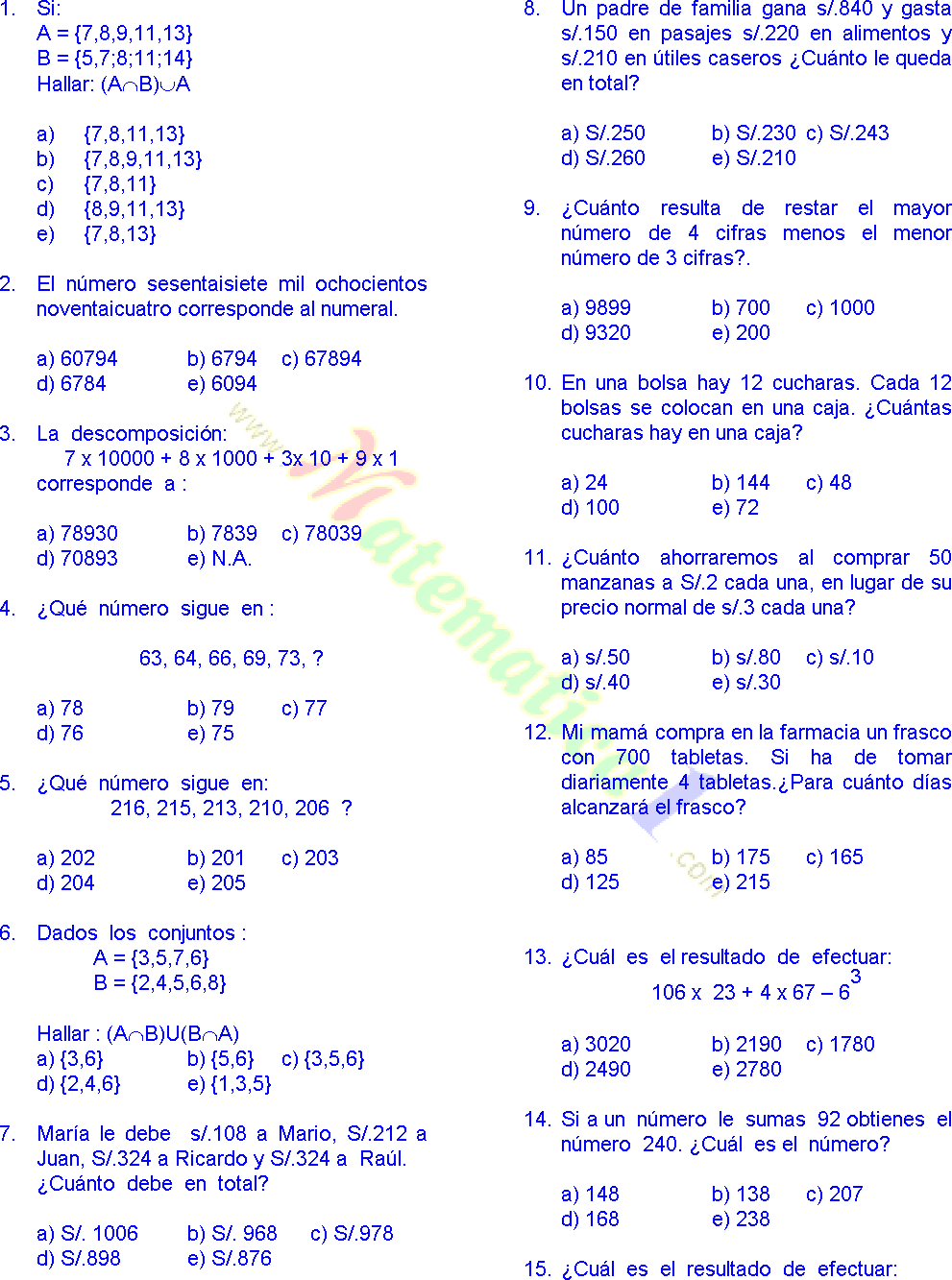 MATEMATICAS PROBLEMAS RESUELTOS DE CUARTO DE PRIMARIA PDF MATEMATICAS PROBLEMAS RESUELTOS DE CUARTO DE PRIMARIA PDF