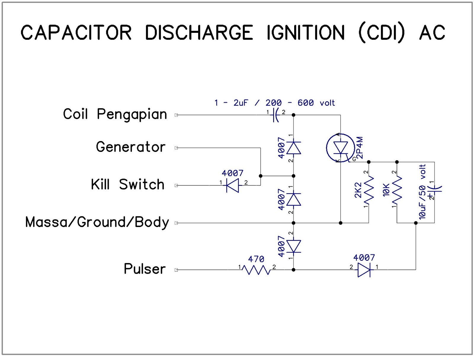 elektronikaanalog Membuat CDI sendiri elektronikaanalog Membuat CDI sendiri