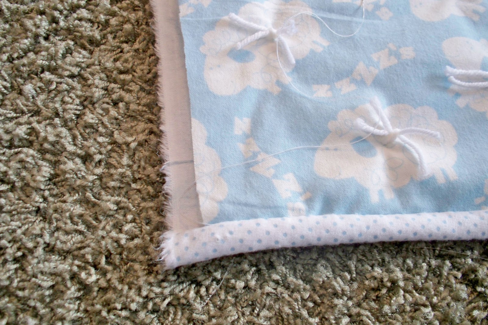 How to Bind a Blanket Adventures of a DIY Mom