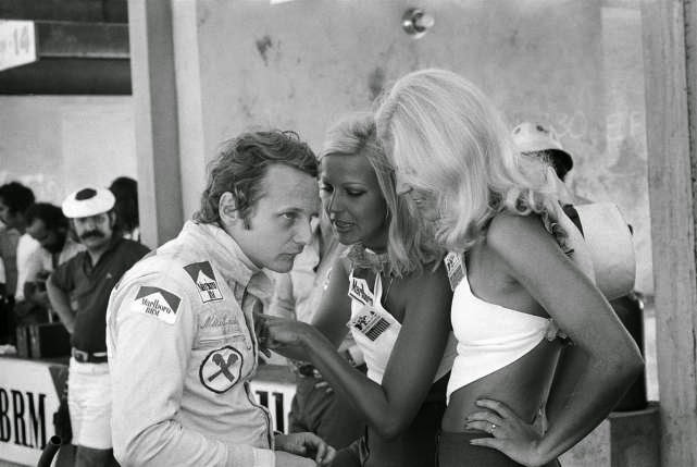 Brm P160e 10 Revival Historical Brm P160e Photos Plus 1973 Marlboro Grid Girls