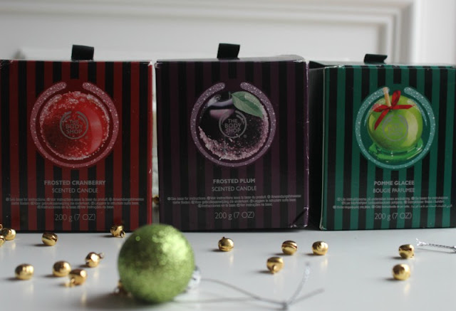 The Body Shop Festive Candles