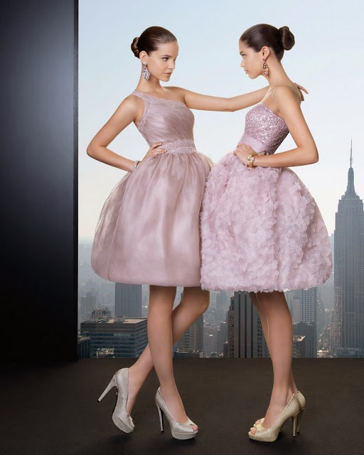 Fiesta Short Cocktail Dresses by Rosa Clara Fiesta Short Gray Cocktail Dresses by Rosa Clara