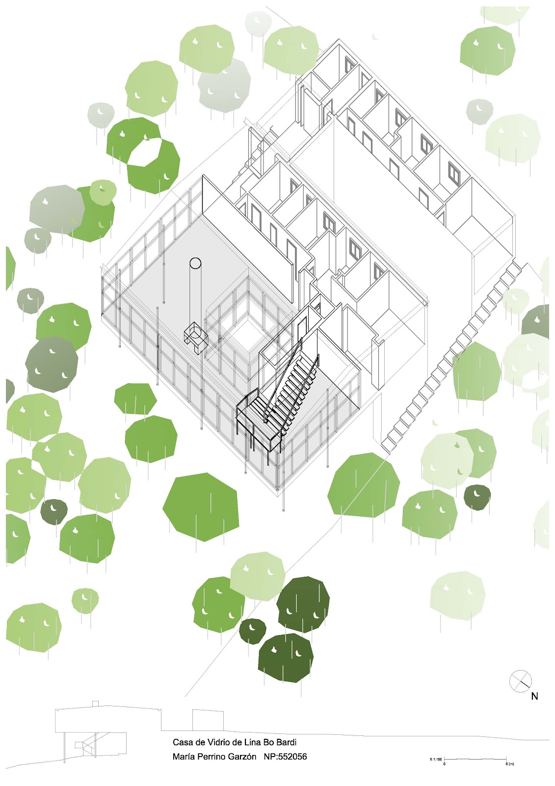 30.60_Casa de Vidrio AchilLina Bo Bardi Glass house, Concept
