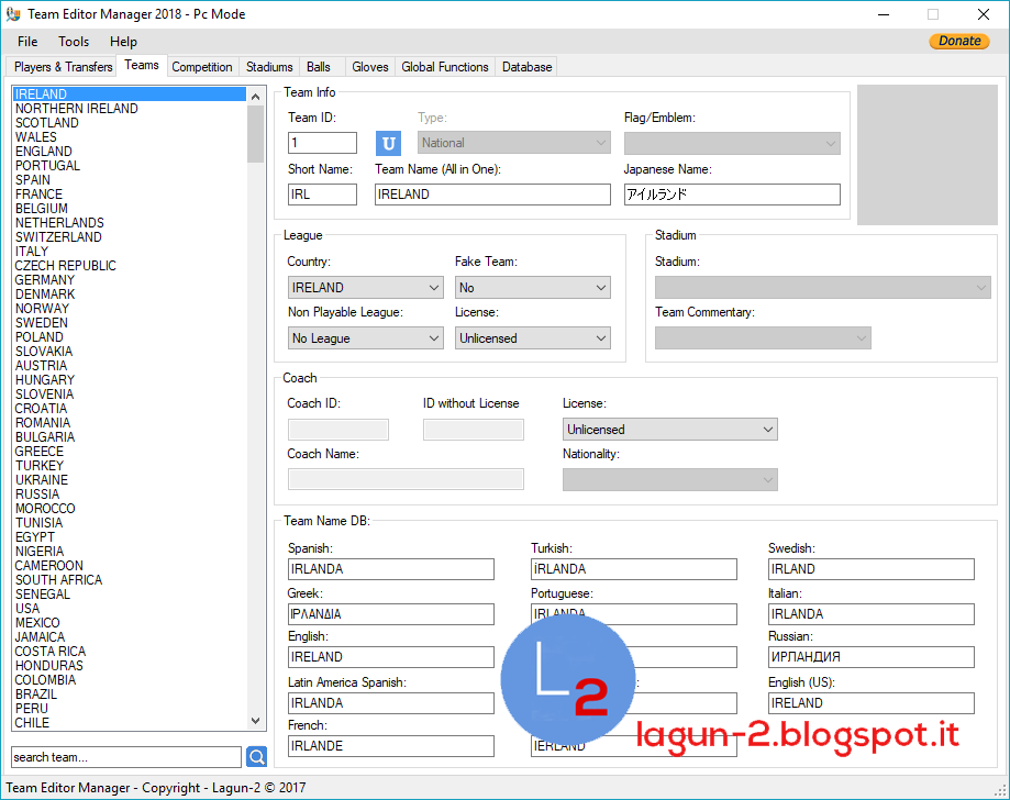 Team editor manager 2018 как пользоваться Team editor manager 2018 как пользоваться