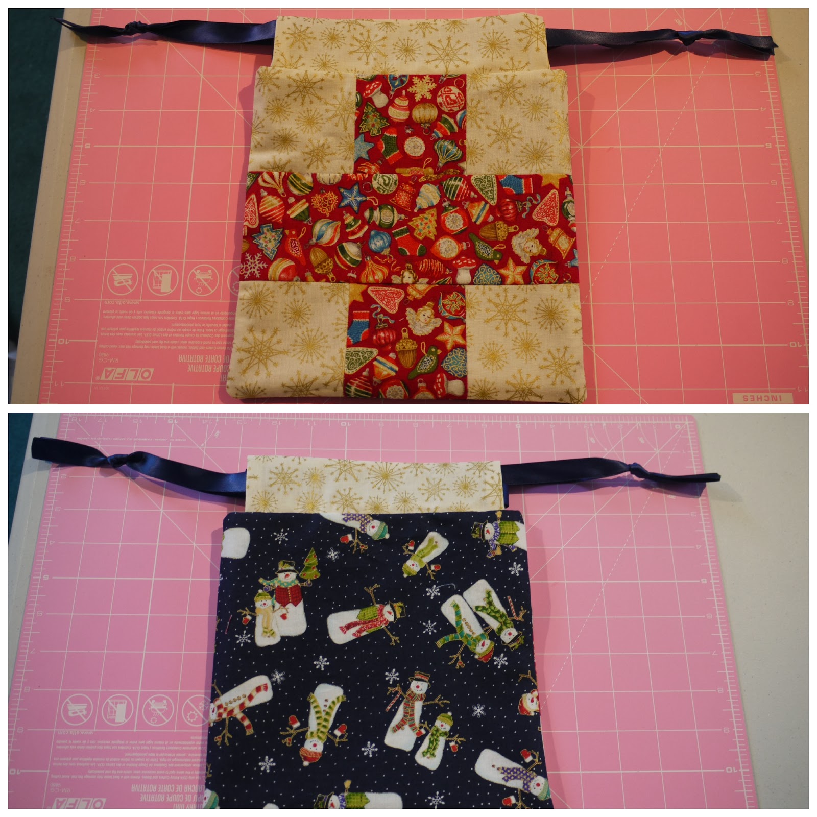 Glinda Quilts Pants Bag Tutorial )