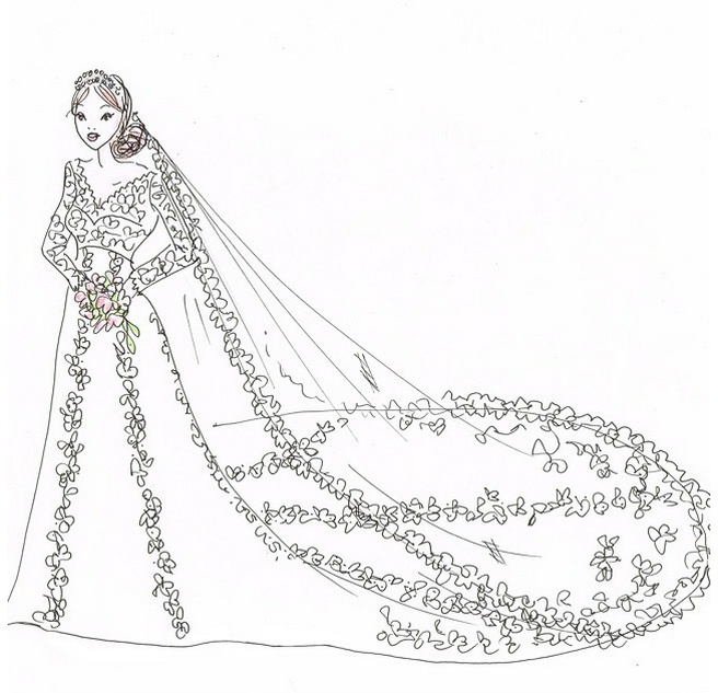Nick Verreos: ROYAL COUTURE.....Wedding of Prince Carl Philip of Sweden and  Sofia Hellqvist: Wedding Gown