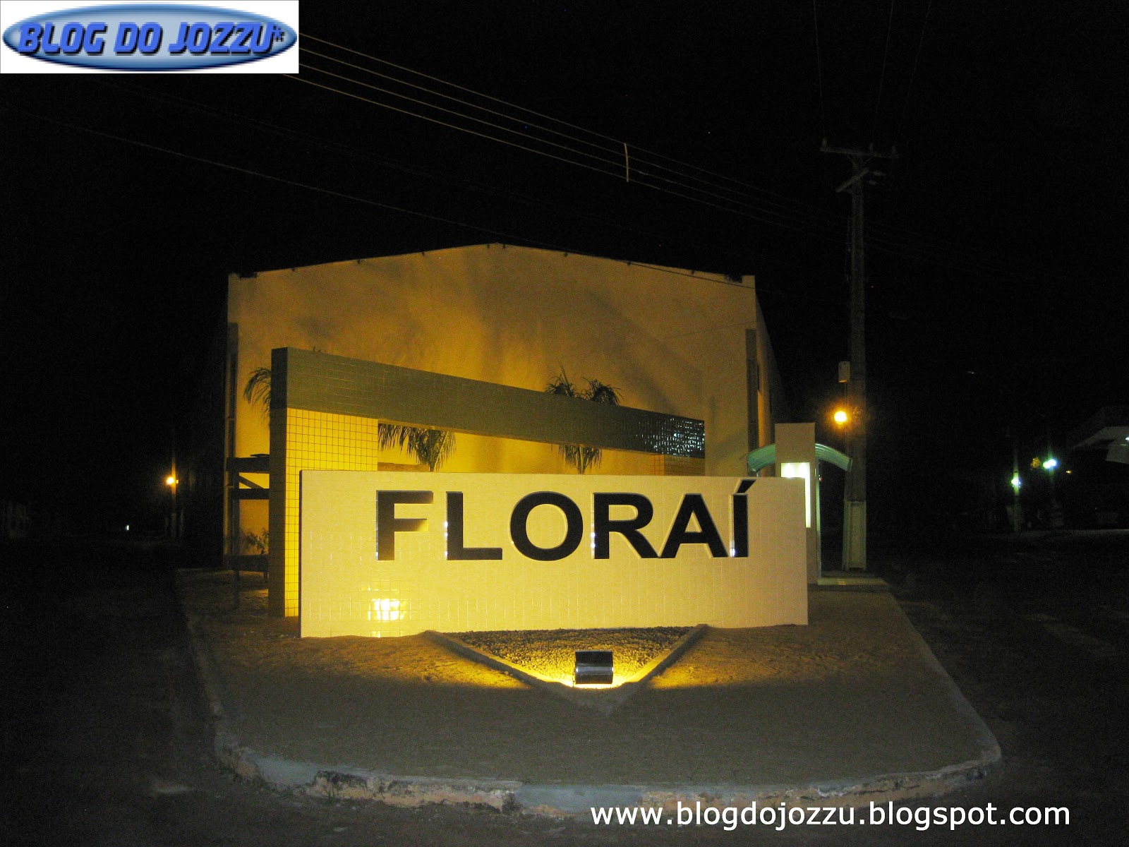 Blog do Jozzu* Novo portal de Floraí em Fase de Acabamento