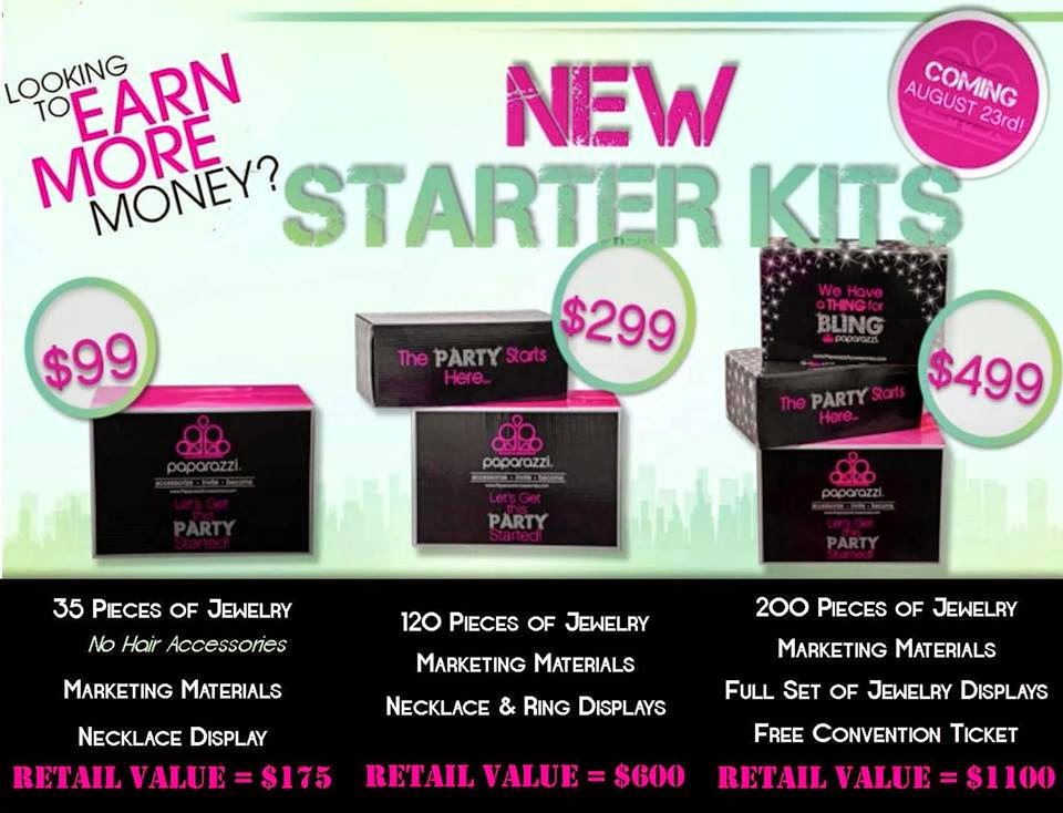 Paparazzi by Andrea New Paparazzi Accessories Starter Kits