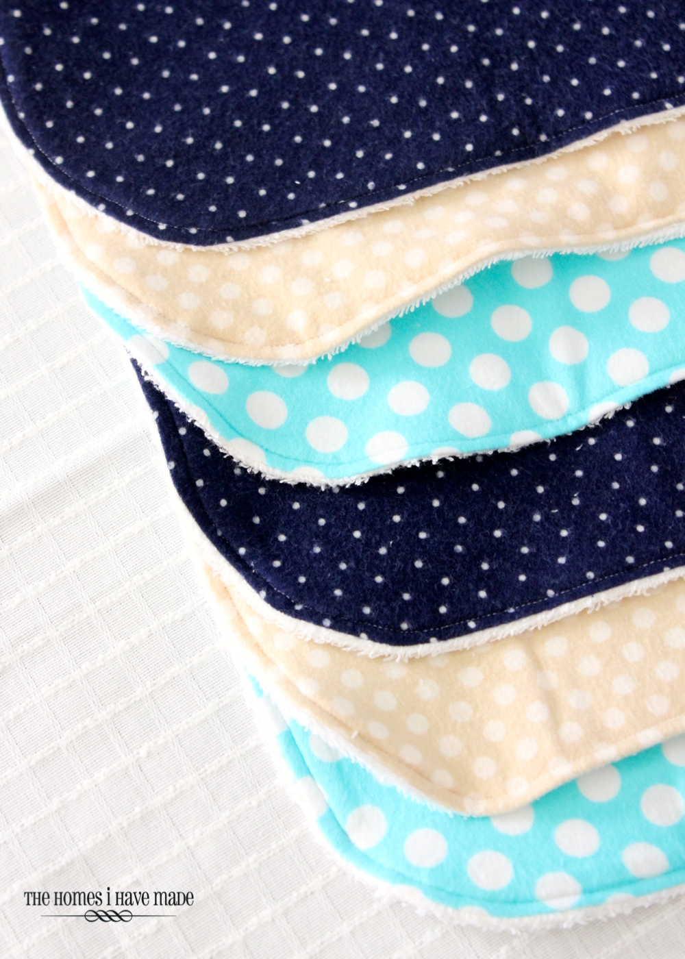 Terry & Flannel Burp Cloths The Homes I Have Made