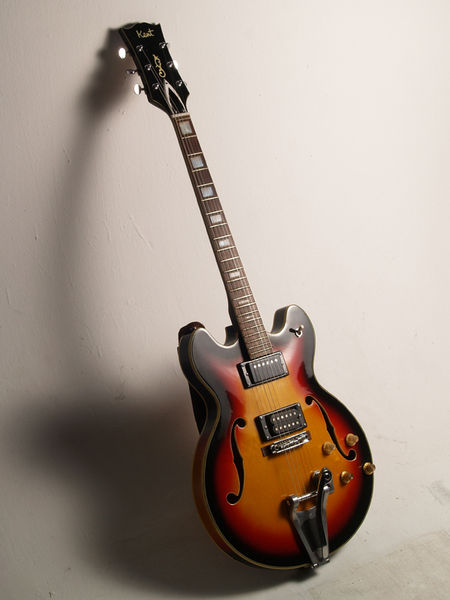 Canadian Vintage Guitar Hunt: 70's KENT Hollow Body Electric Guitar