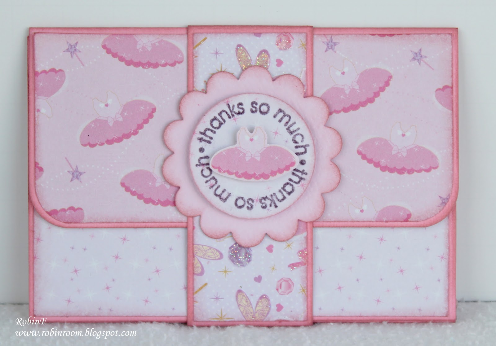 Robin's Room Thank You Gift Card Holder