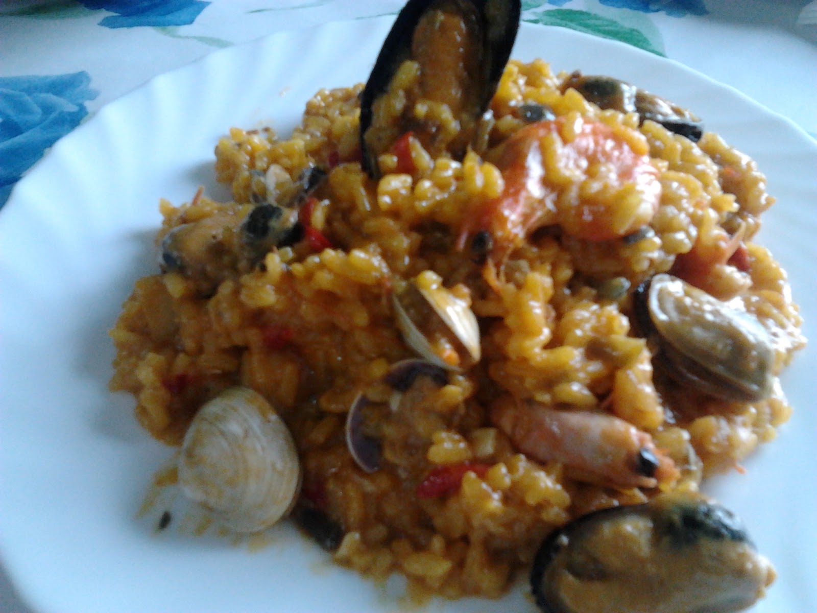 Cocina Con Rafeta Risotto de Mariscos.