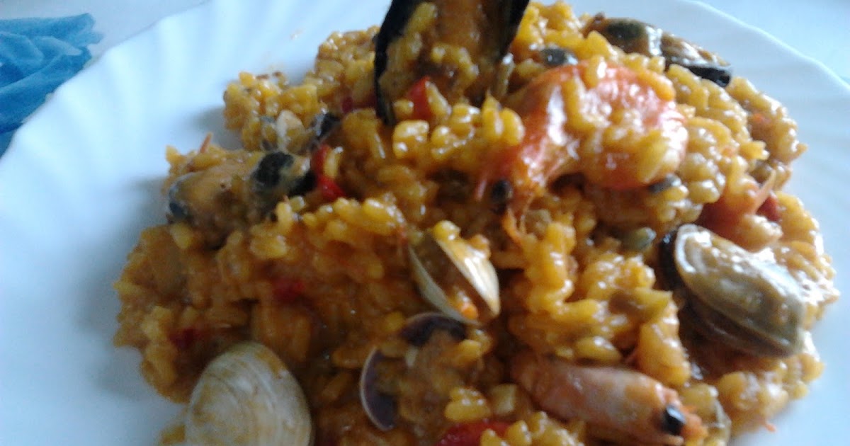 Cocina Con Rafeta Risotto de Mariscos.
