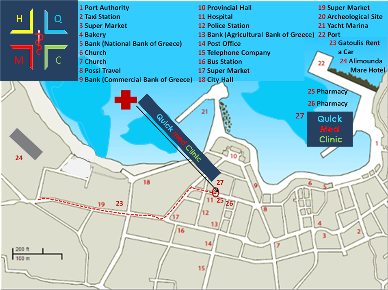 MAP: How you can find our Clinic
