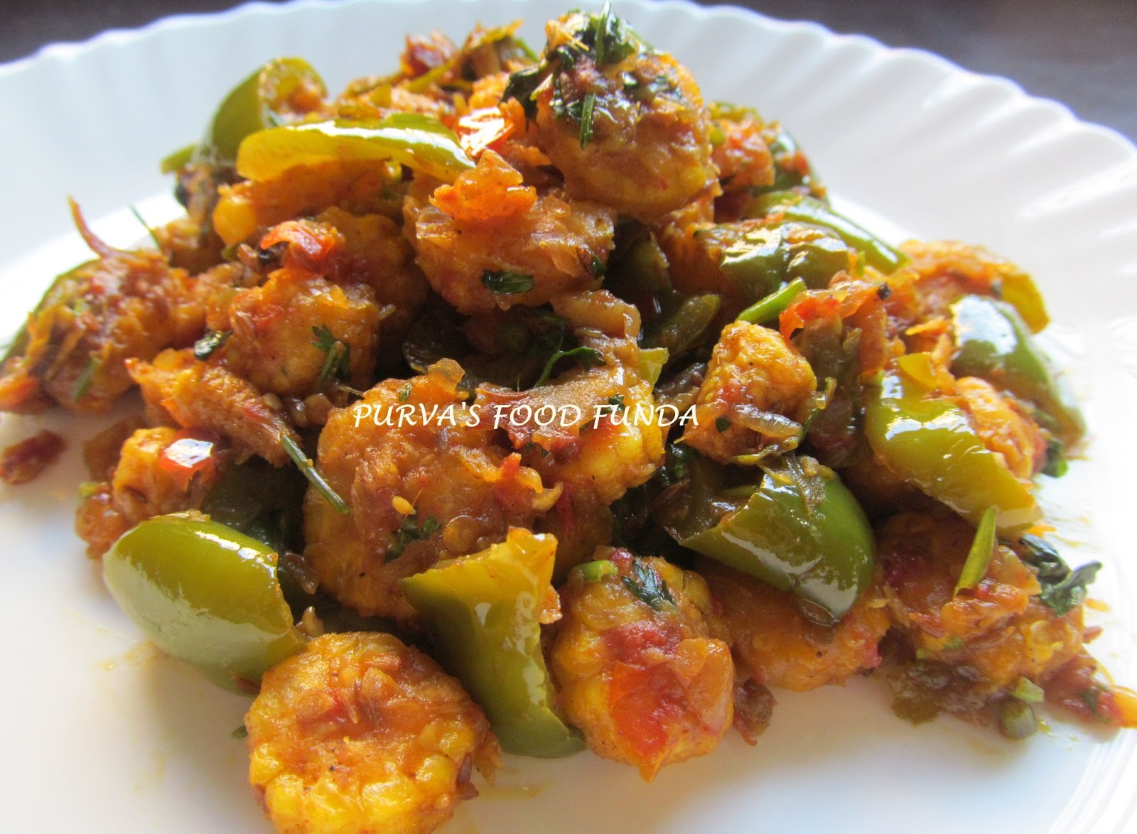 Food Funda Baby Corn And Capsicum Dry Masala