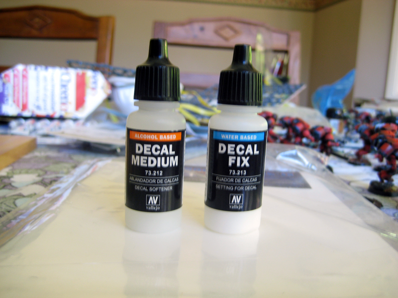 Farseer with a Brush Review Vallejo Decal Fix + Medium with Tutorial