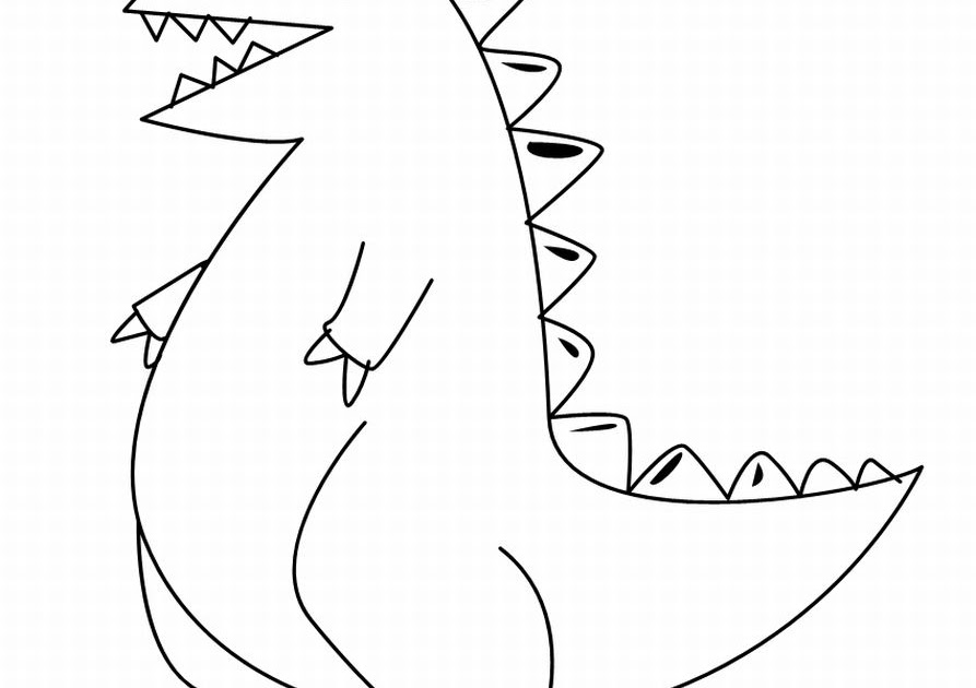 Kids Coloring Pages : Dinosaur Coloring Pages