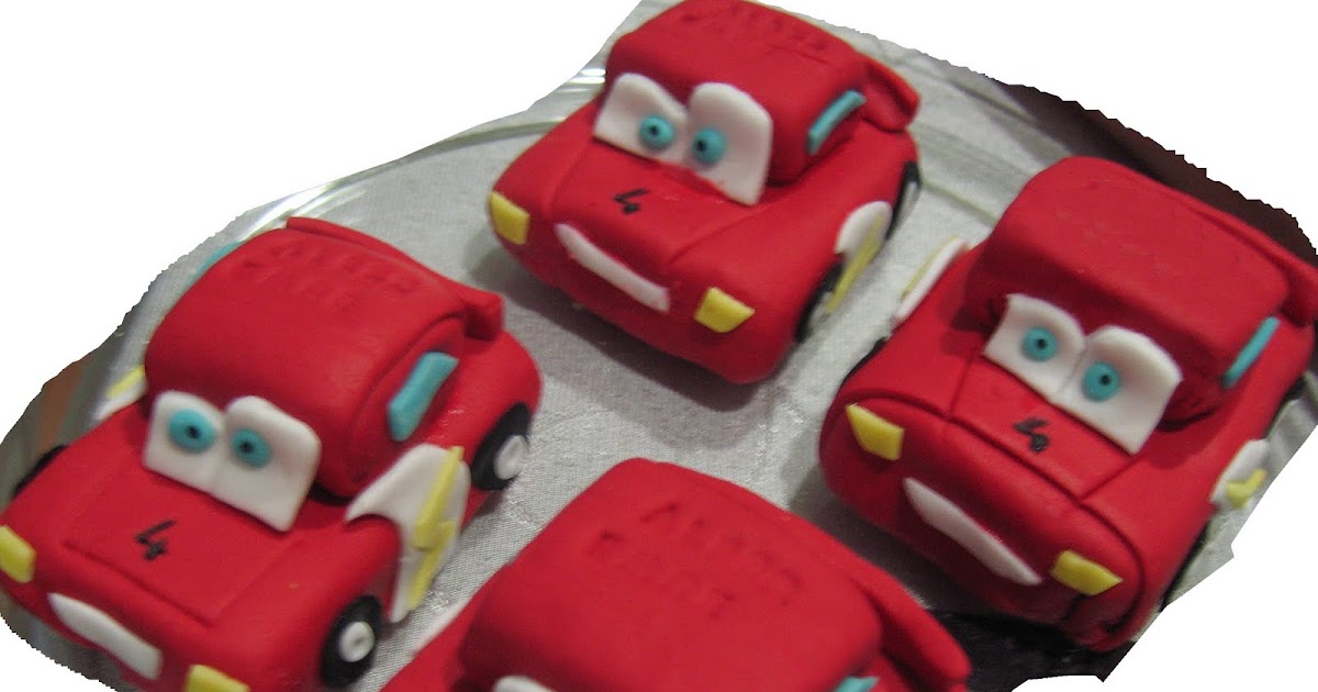 Sihirli Hamur En çok talep gören kek kaplamaları Tabii ki Şimşek Mcqueen