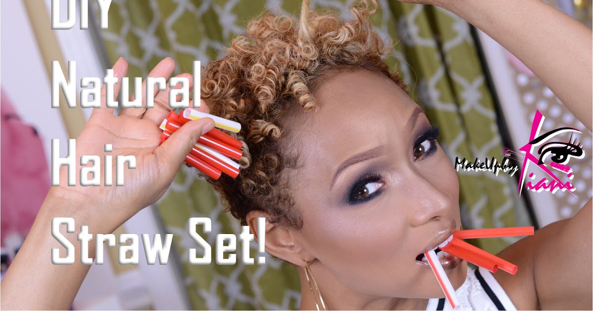 Makeupbykiani Diy Natural Hair Straw Set