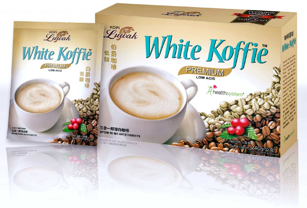 Luwak Coffe Truly of Indonesia Luwak white Koffie First Low Acid Coffee