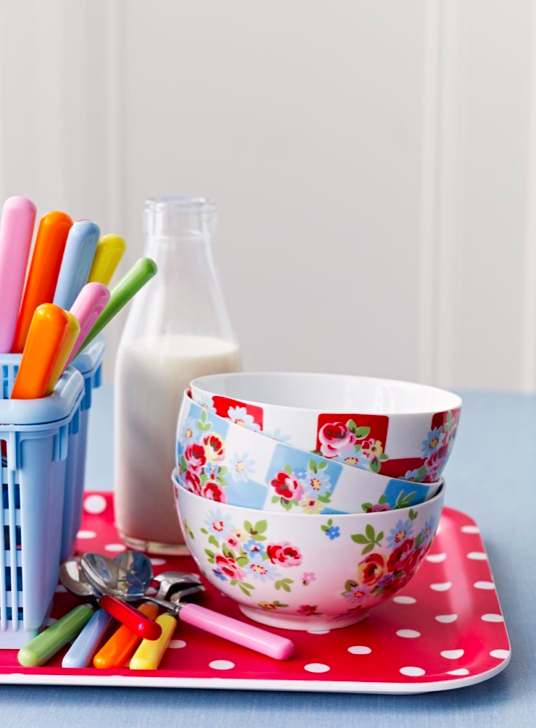 Cath Kidston Spring/Summer 2013 cutlery, bowl tray Cath Kidston Spring/Summer 2013 Home