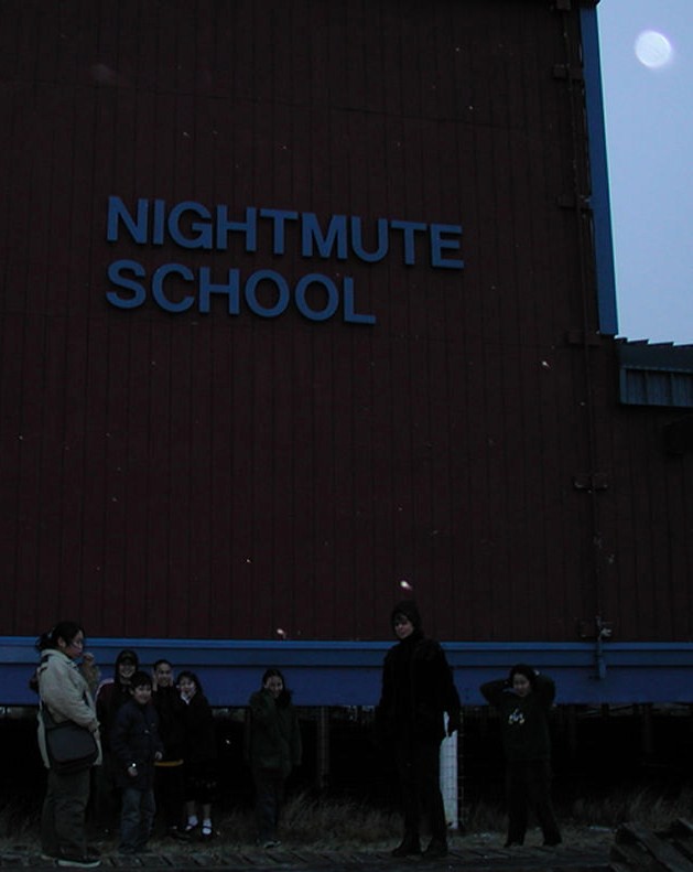 Ultima Thule Nightmute, Alaska isolation and poverty on the wet tundra.