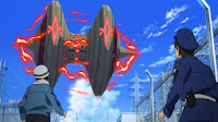 Alone atacando la ciudad Alone anime operation vividred