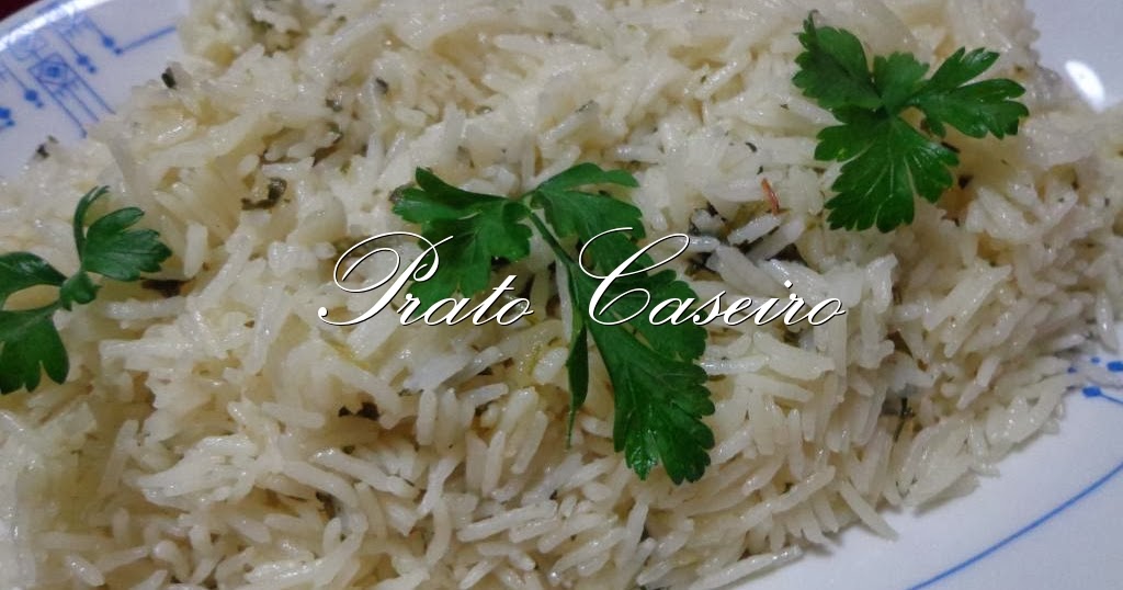 Prato Caseiro Arroz de salsa na Bimby