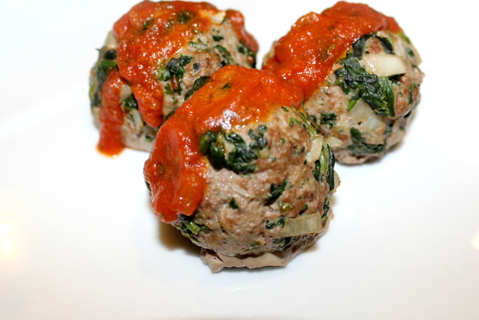 Spinach & Cilantro Meatballs A Polished Palate