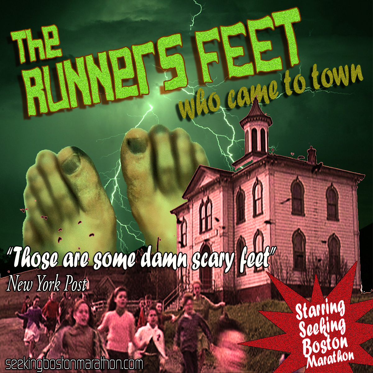 Throwback Thursday Ugly Runner's Feet