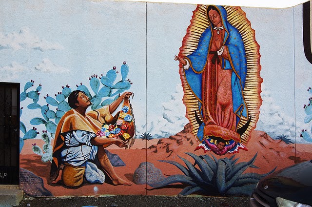 El Blog Del Padre Eduardo Graffitis De La Virgen Maria