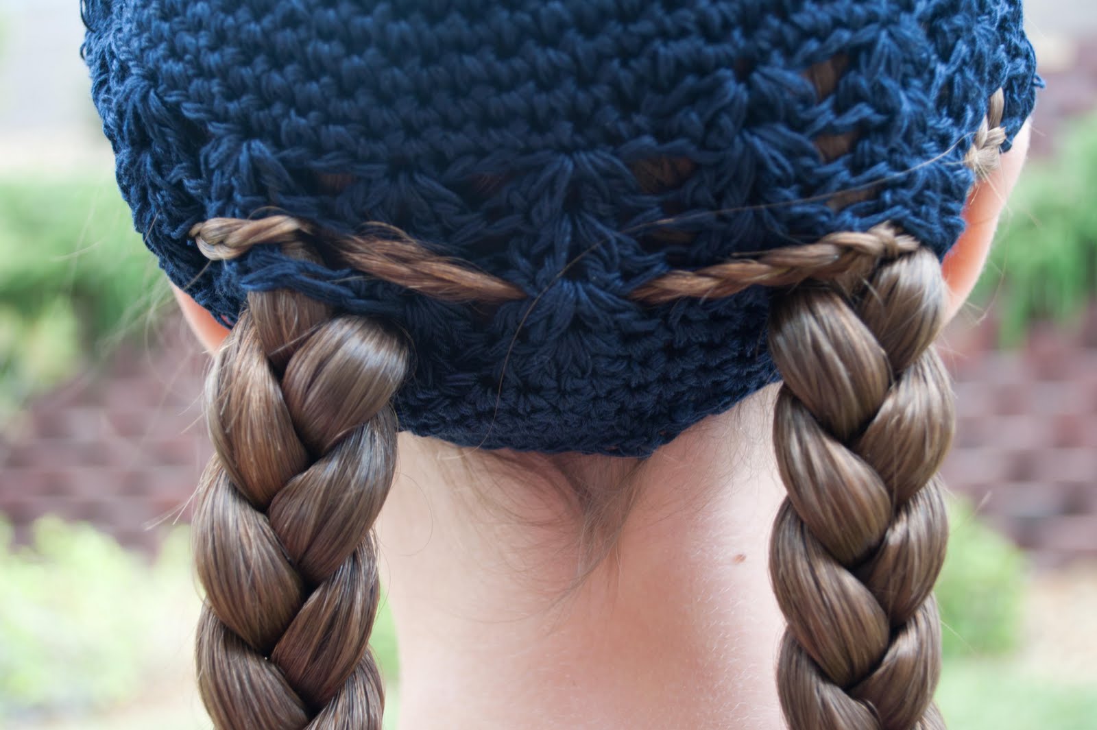 Princess Piggies Braid Woven Beanie